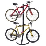 Racor PLB-2R Two-Bike Gravity Freestanding Bike Stand – One of the Highest Rated Freestanding Bike Stands on the Market PLB-2R Two-Bike Gravity Freestanding Bike Stand